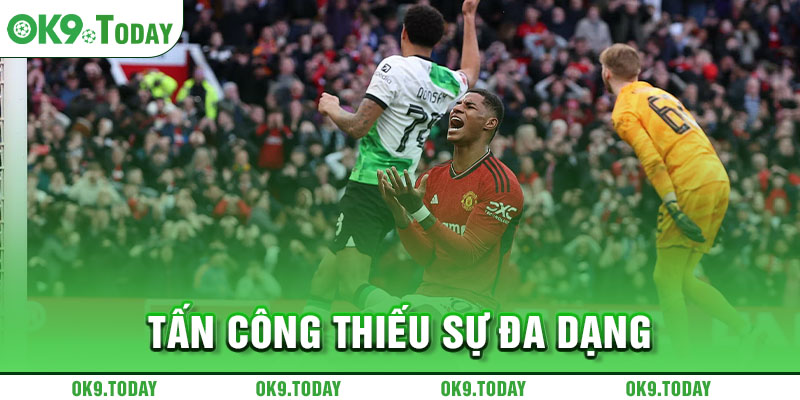 Man United gây thất vọng - Phòng ngự kém, tấn công chẳng hay 3 Tấn công thiếu sự đa dạng